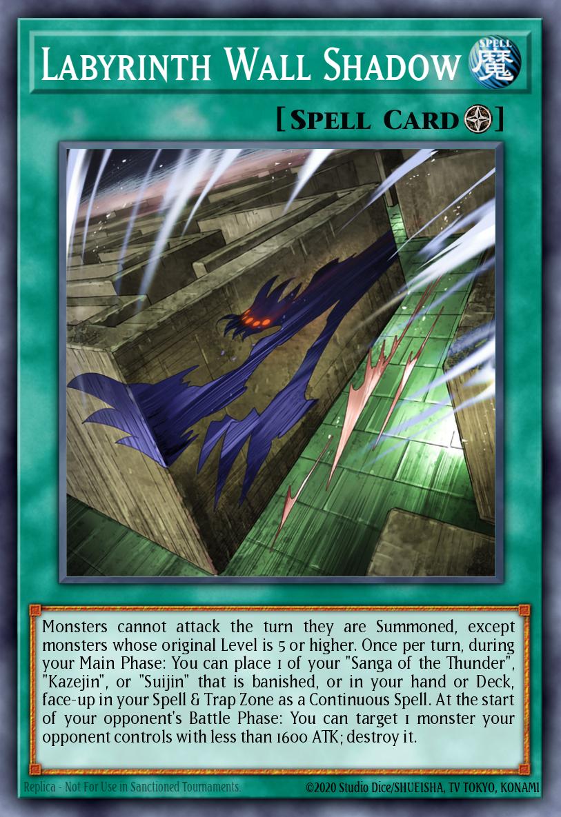 Labyrinth Wall Shadow